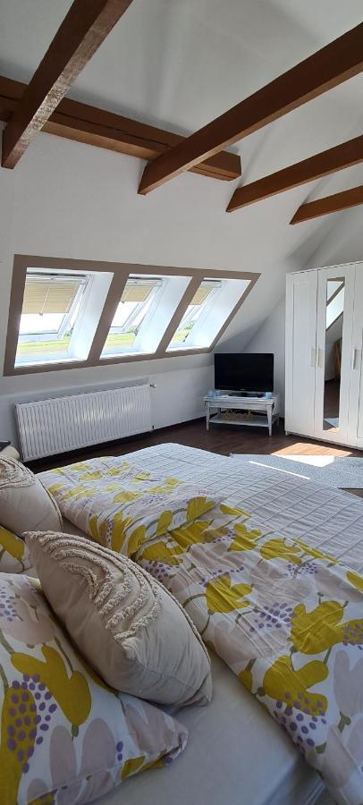 Ferienwohnung Lille Hygge Leck Exterior foto